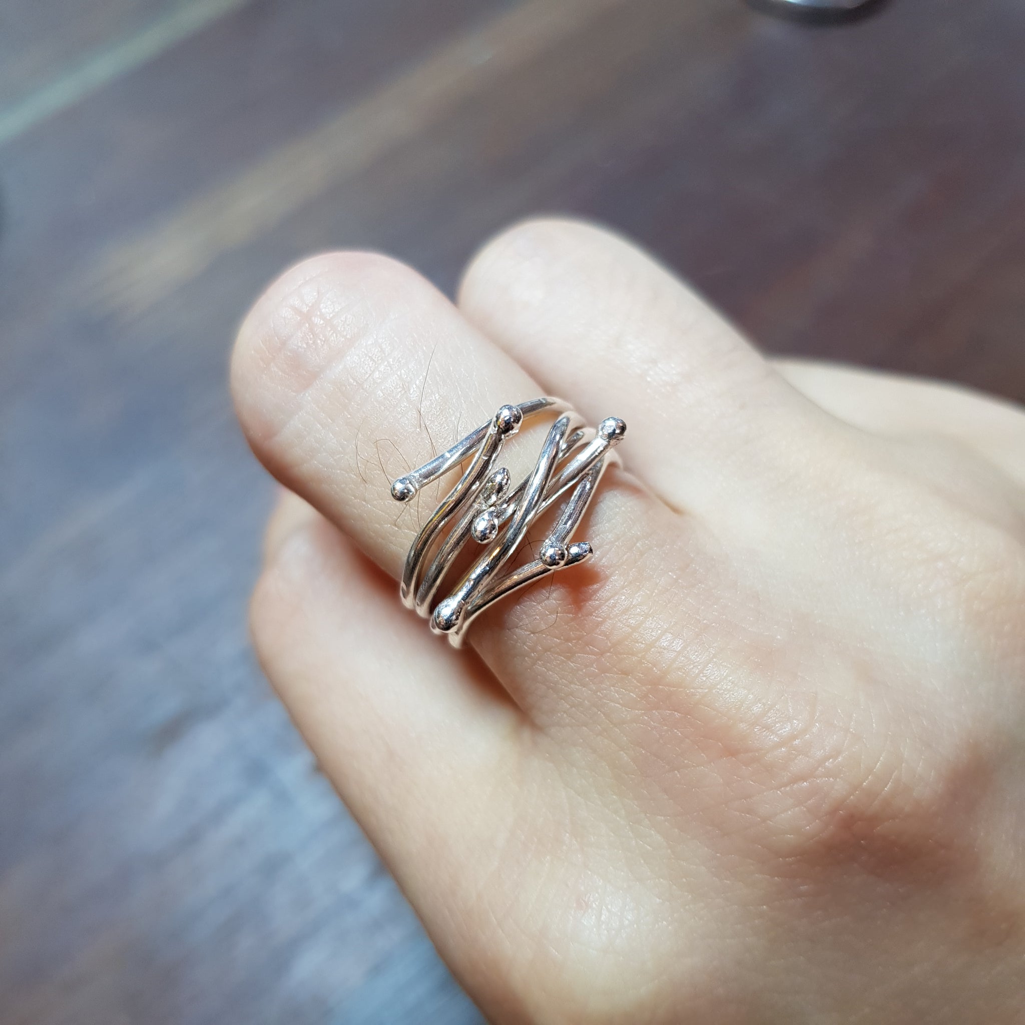 Miss Spiky Ring – By Me Jewellery Workshop