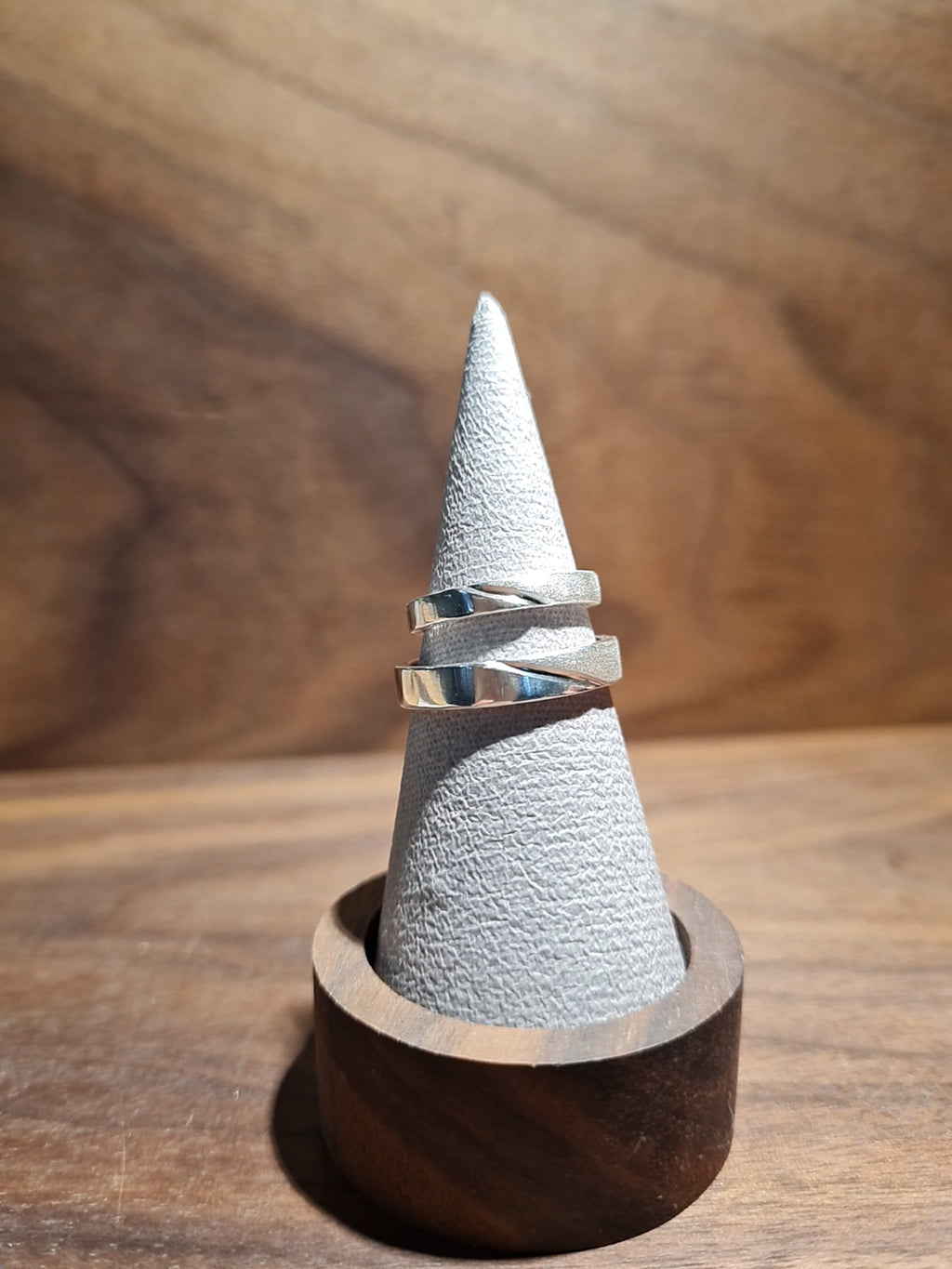 Custom Engraved Minimalist Ring – Sand Blast Finish, No Gemstone, Personalized Adult Gift